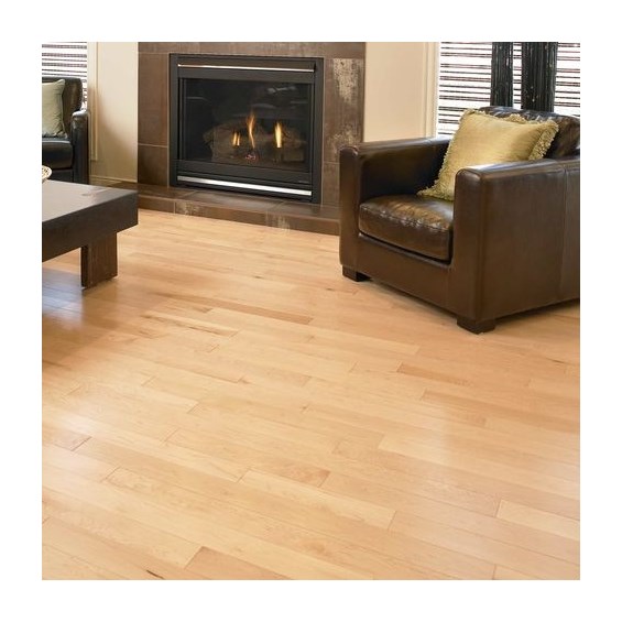 Maple Select Natural Prefinished Solid Hardwood Flooring